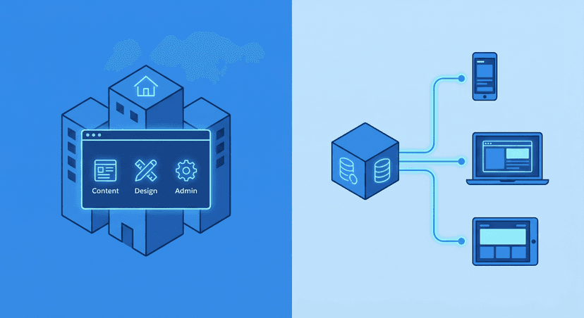 Headless CMS vs. traditionelles CMS: Was ist das Richtige für Sie?